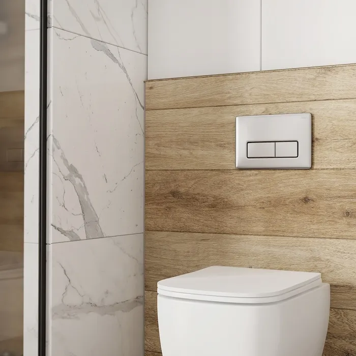 Клавиша IDDIS Юнификс 080 универсальная матовый хром UNI80M0i77