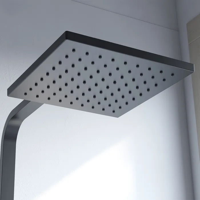 Душевая система IDDIS Bild с изливом черный BILBL1Fi06