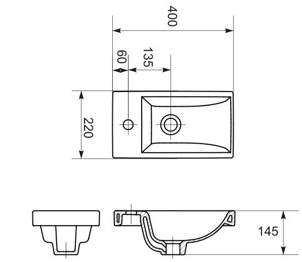 Раковина Como 40