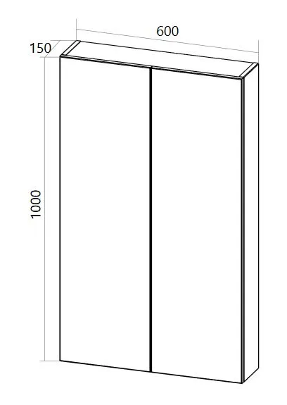 Шкаф ГАУЛА/Gaula 60П 2д.черный