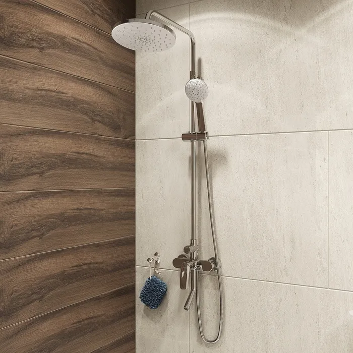Душевая система IDDIS Male с изливом MALSB3Fi06