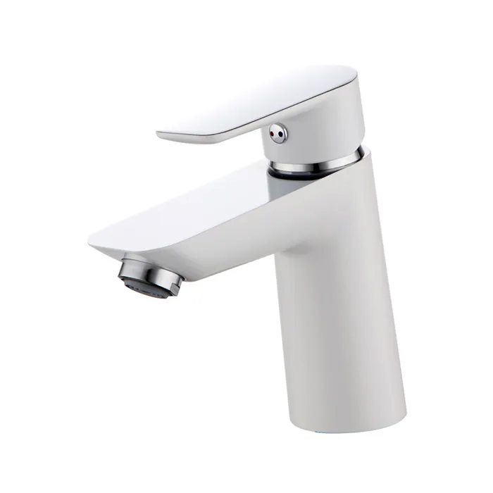 Смеситель для раковины IDDIS Клауд белый/хром CLOSB00i01