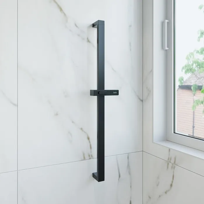 Стойка для душа IDDIS Слайд кнопка черный SLI70BLi17