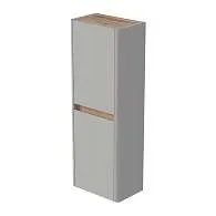 Пенал Mona 40П (400х1100х250) 2д агатовый серый