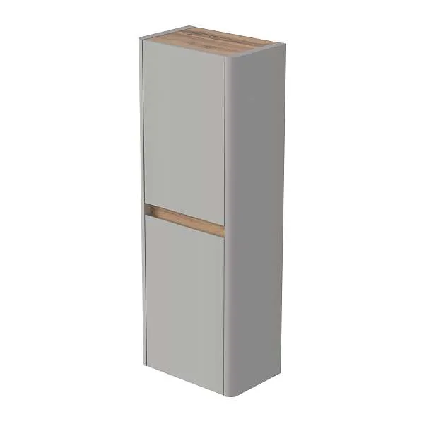 Пенал Mona 40П (400х1100х250) 2д агатовый серый