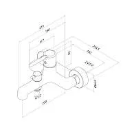 Смеситель для ванны IDDIS Aiger золото матовый AIGMG00i02WA
