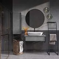 Тумба ГРАНЖ ЛОФТ/GRUNGE LOFT 80П 1в.я бетон лофт