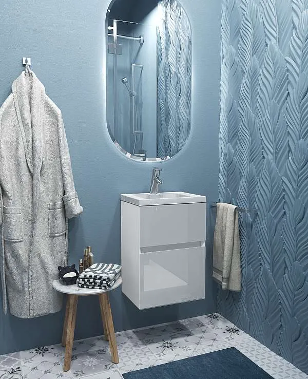 Тумба с раковиной МОДУЛЬ М/Bumble 40П 1я