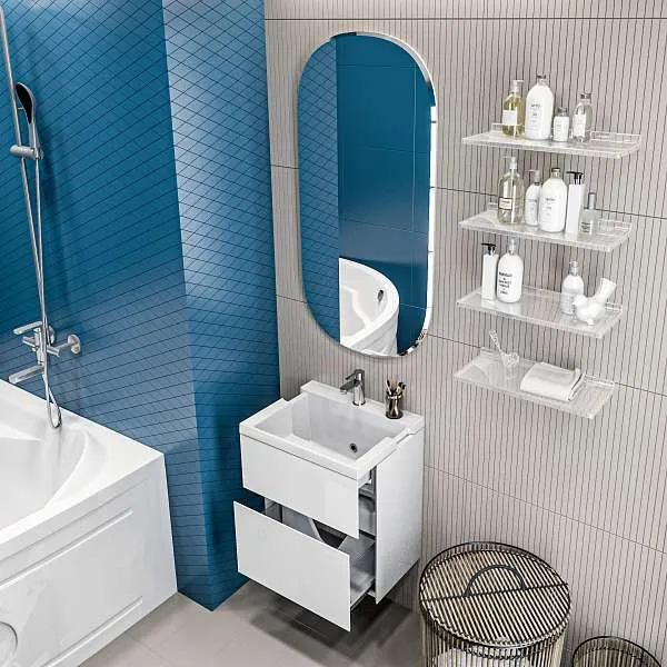 Тумба с раковиной МОДУЛЬ М/Bumble 50П 1я