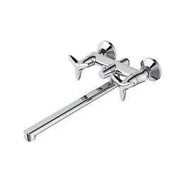 Смеситель для ванны IDDIS Copter длинный излив двухвентильный COPSBL2i10WA (без душ. аксессуаров)