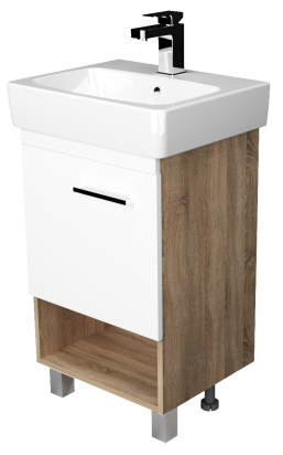Тумба под раковину Tera 50Н 1д. Дуб Сонома
