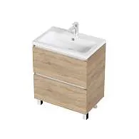 Тумба АРИС 2/New Aris 60Н 2я. дуб сонома