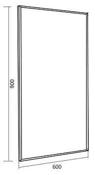 Зеркало Cube 60