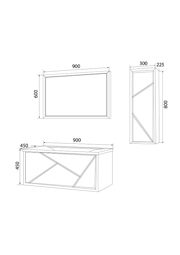 Пенал Seattle 30П 1д Onyx L