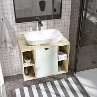 Тумба ДЕЛЬТА/Delta 80П 1Д Мята софт