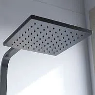 Душевая система IDDIS Bild с изливом черный BILBL1Fi06