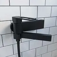 Смеситель для ванны IDDIS Slide черный SLIBL00i02WA (без душ. аксессуаров)