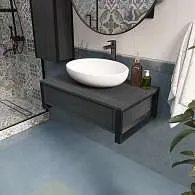 Тумба GRUNGE LOFT 80П 1в.я Секвойя