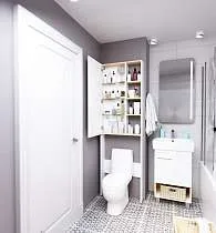 Шкаф ГАУЛА/Gaula 60Н 1д.белый