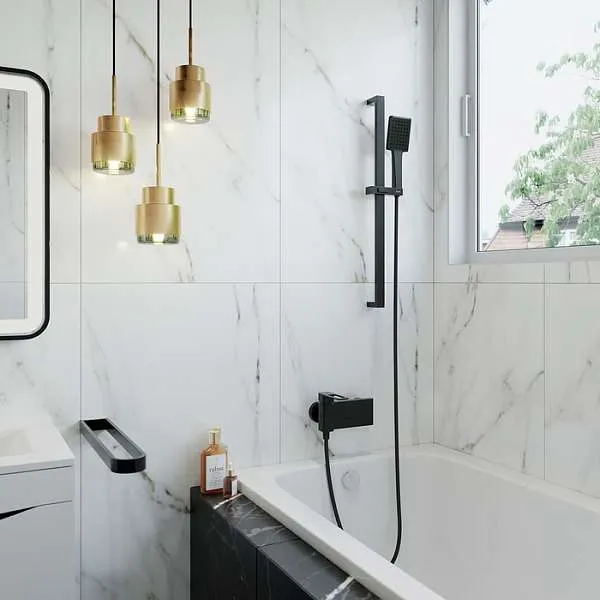 Стойка для душа IDDIS Slide кнопка черный SLI70BLi17