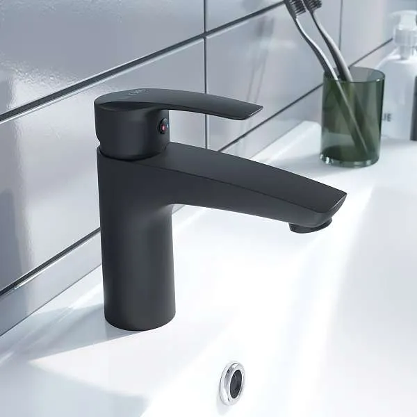 Смеситель для раковины IDDIS Ray черный RAYBL00i01