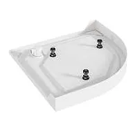 Поддон "Tondo" полукруг.100*100 комплект