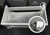 Тумба под раковину Соната 90Н 1д.2в.я. белый глянец