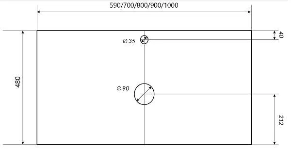 Тумба открытая ШЕРЛ/Sync 100 черный/белый, лофт