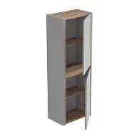 Пенал Mona 40П (400х1100х250) 2д агатовый серый