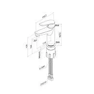 Смеситель для раковины IDDIS Torr TORSB00i01