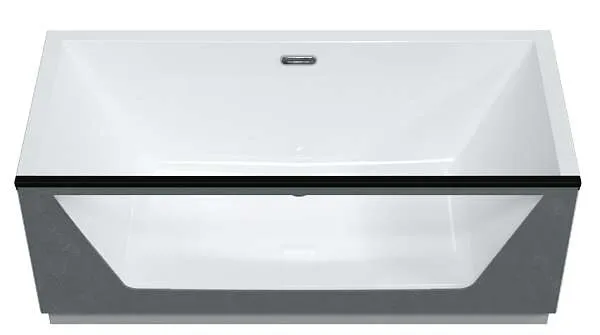 Ванна НЕО/NEO 1700х750 СТЕКЛОх1 бетон