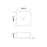 Раковина IDDIS Bridge BRIWS04i27