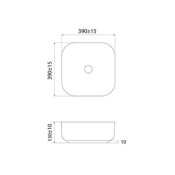 Раковина IDDIS Bridge BRIWS04i27