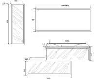 Пенал Glace 30П 1д White L