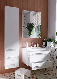 Пенал Соната 35П 1д.2в.я. белый глянец R