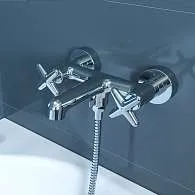 Смеситель для ванны IDDIS Acros ACRSB02i02WA