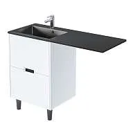 Тумба КЛЭР/Maid 58Н(120) (580х890х475) 2я белый