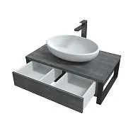 Тумба GRUNGE LOFT 80П 1в.я Секвойя