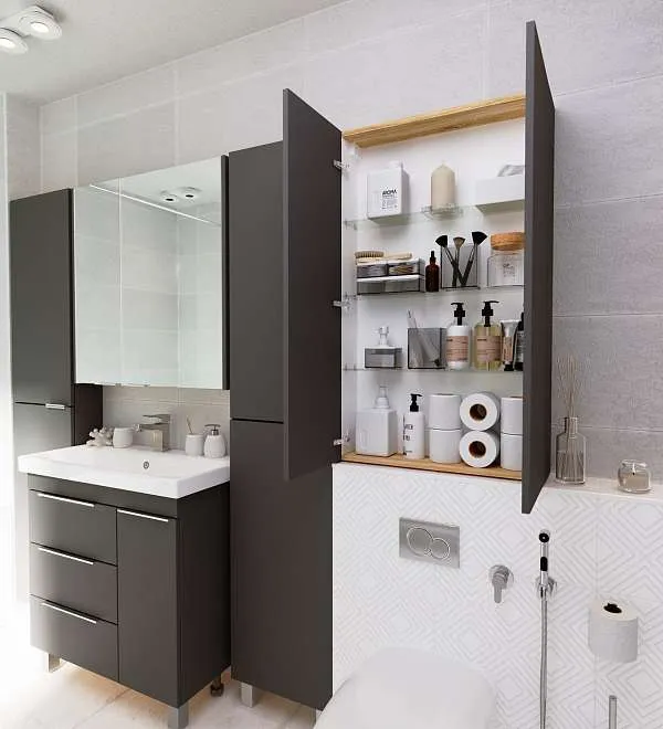 Шкаф ГАУЛА/Gaula 60П 2д.черный