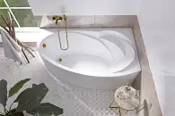 Ванна ДЖУЛИАННА/JULIANNA 1500х900 L МГ