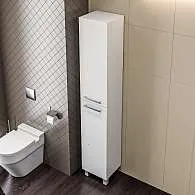 Пенал Соната 35Н 2д.б/к белый глянец R