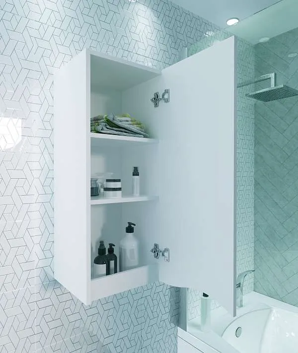 Пенал Этюд 35П 1д. белый глянец