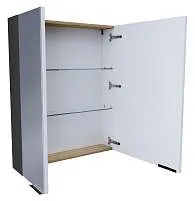 Зеркальный шкаф Gaula 60 2д.Black