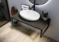 Столешница ГРАНЖ ЛОФТ/GRUNGE LOFT 80 бетон темно-серый