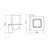 Подстаканник одинарный IDDIS SLISCG1i45