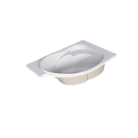 Ванна ЭРГОНОМИКА/ERGONOMIKA 1750-1580х1100 R МГ
