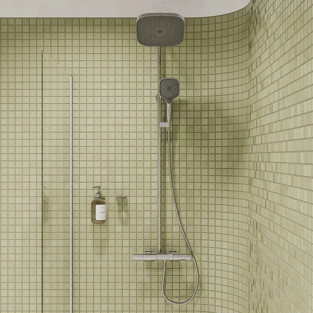 Душевая система IDDIS SpaHome с тропическим душем, глянцевый хром, SPHSBTKi06