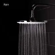 Душевой гарнитур с верхней лейкой IDDIS Ray кнопка белый/хром RAYSW3Fi76