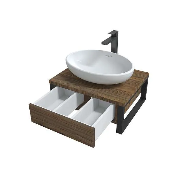 Тумба ГРАНЖ ЛОФТ/GRUNGE LOFT 60П 1в.я орех