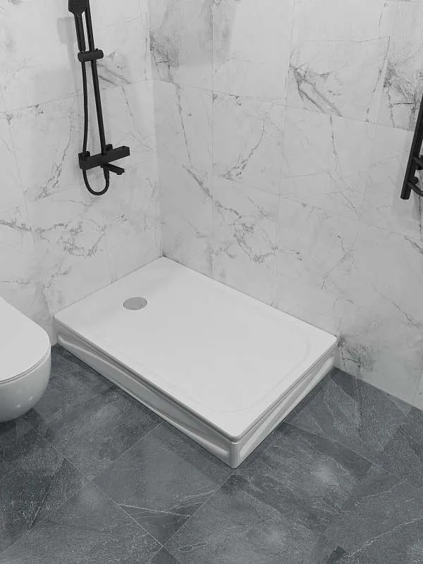 Поддон "Freya NEW" с панелями прямоуг.120*80 комплект